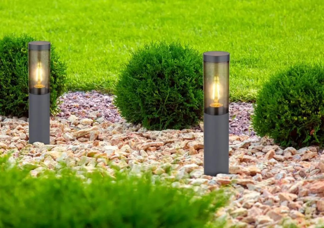 Globo Boston 3158SA Terraslamp - 15W - Antraciet - afbeelding 3 van 6