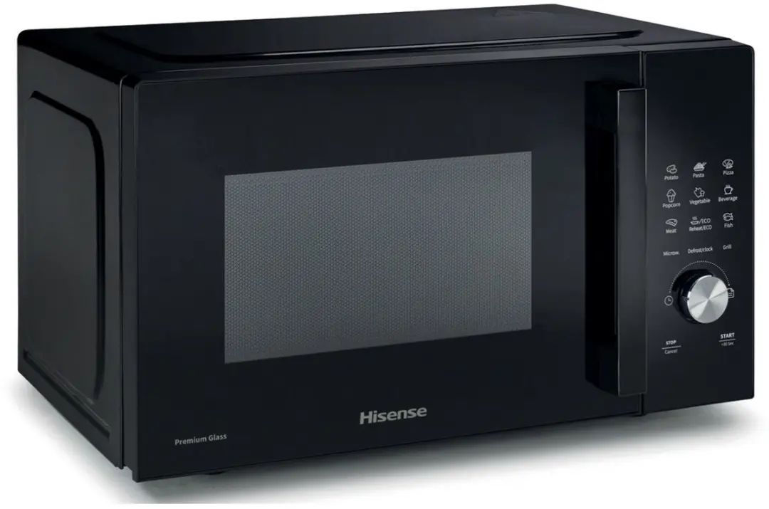 Hisense H23MOBSD1HG Magnetron met Grill 800W - Zwart - afbeelding 3 van 6