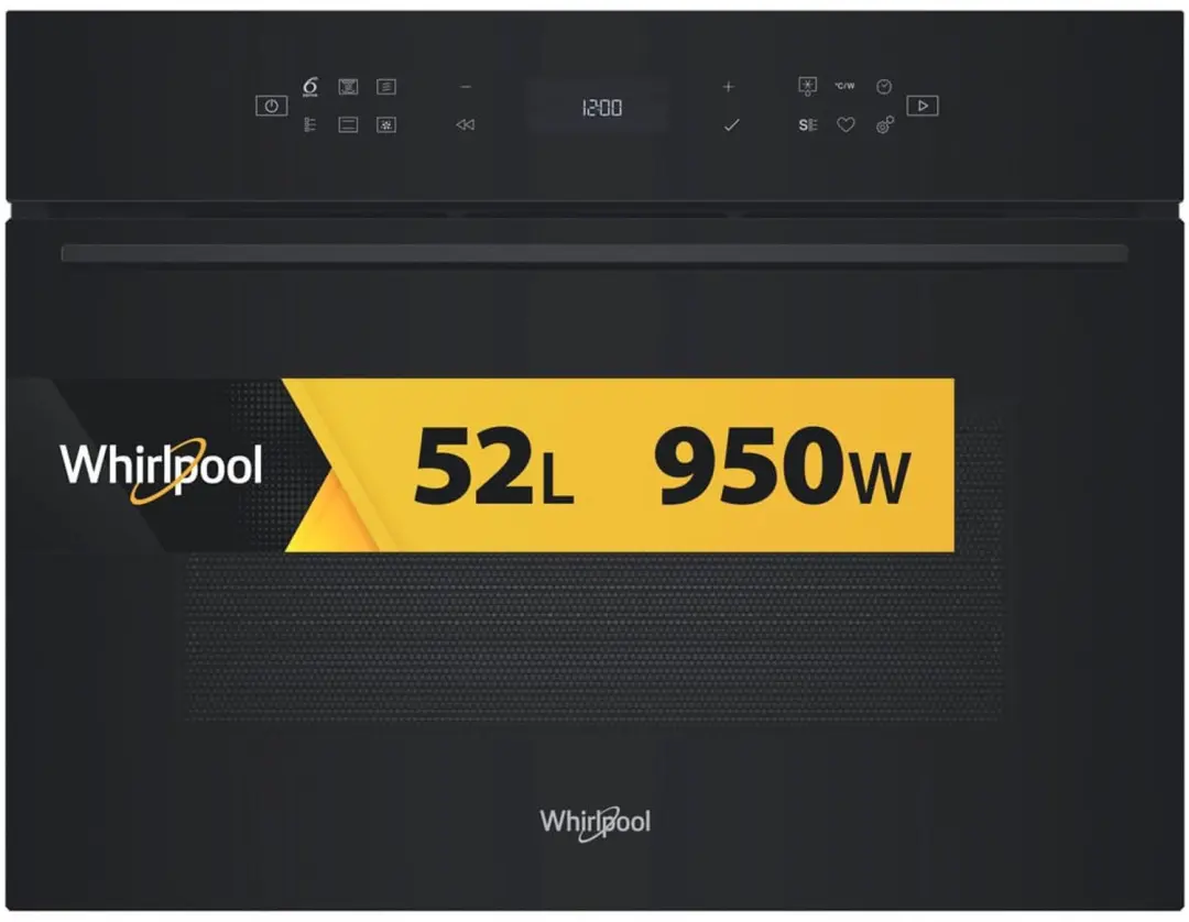 Whirlpool WCW7O7HTSB Zwart Combinatiemagnetron Ingebouwd 53 l 950 W