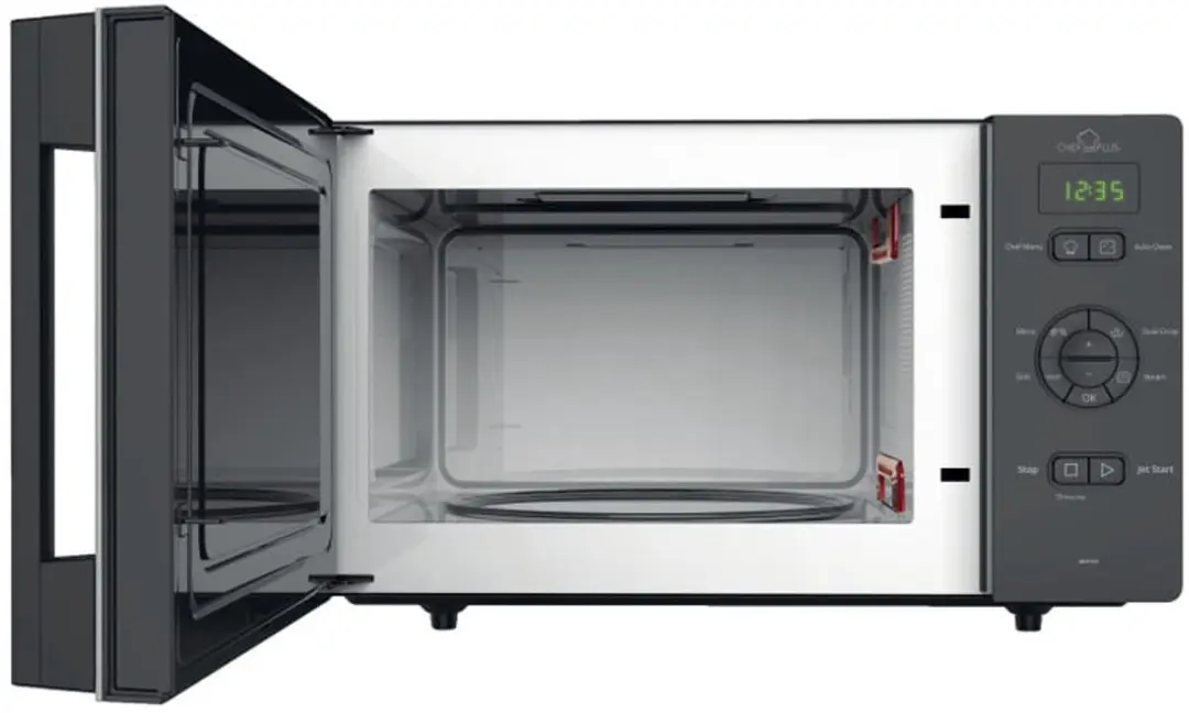 Whirlpool MCP 346 SL Magnetron 800W - Zilver - afbeelding 2 van 6