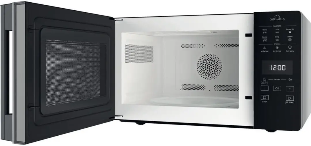 Whirlpool Chef Plus MCP 359 SL Combimagnetron - 25L - Zilver - afbeelding 2 van 6