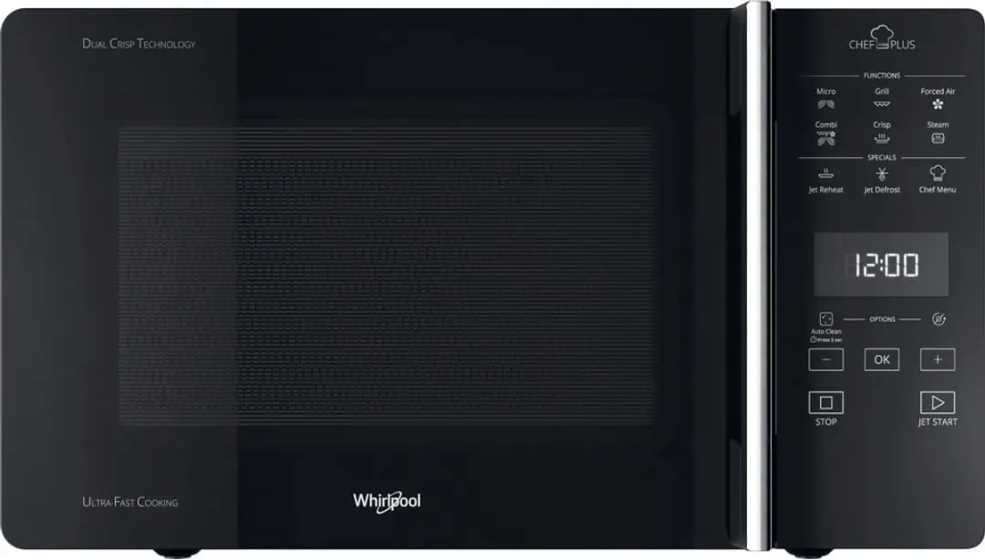 Whirlpool Chef Plus MCP 359 SL Combimagnetron - 25L - Zilver - afbeelding 3 van 6