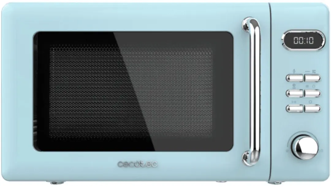Cecotec ProClean 3110 Retro Blue Blauw Grill-magnetron Aanrecht 20 l 700 W