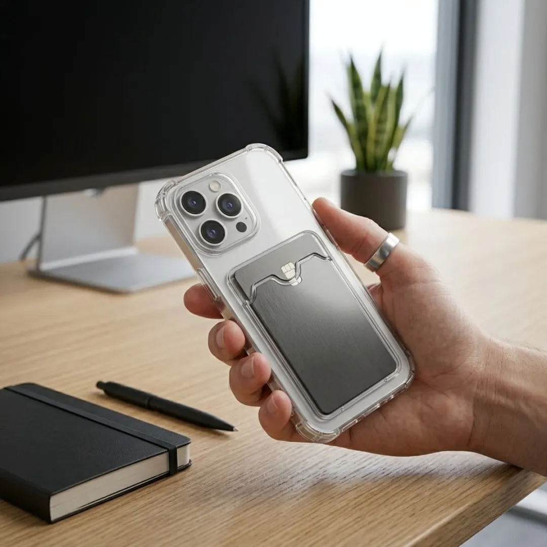 NUVEX iPhone 15 Pro Hoesje Transparant - Schokbestendig