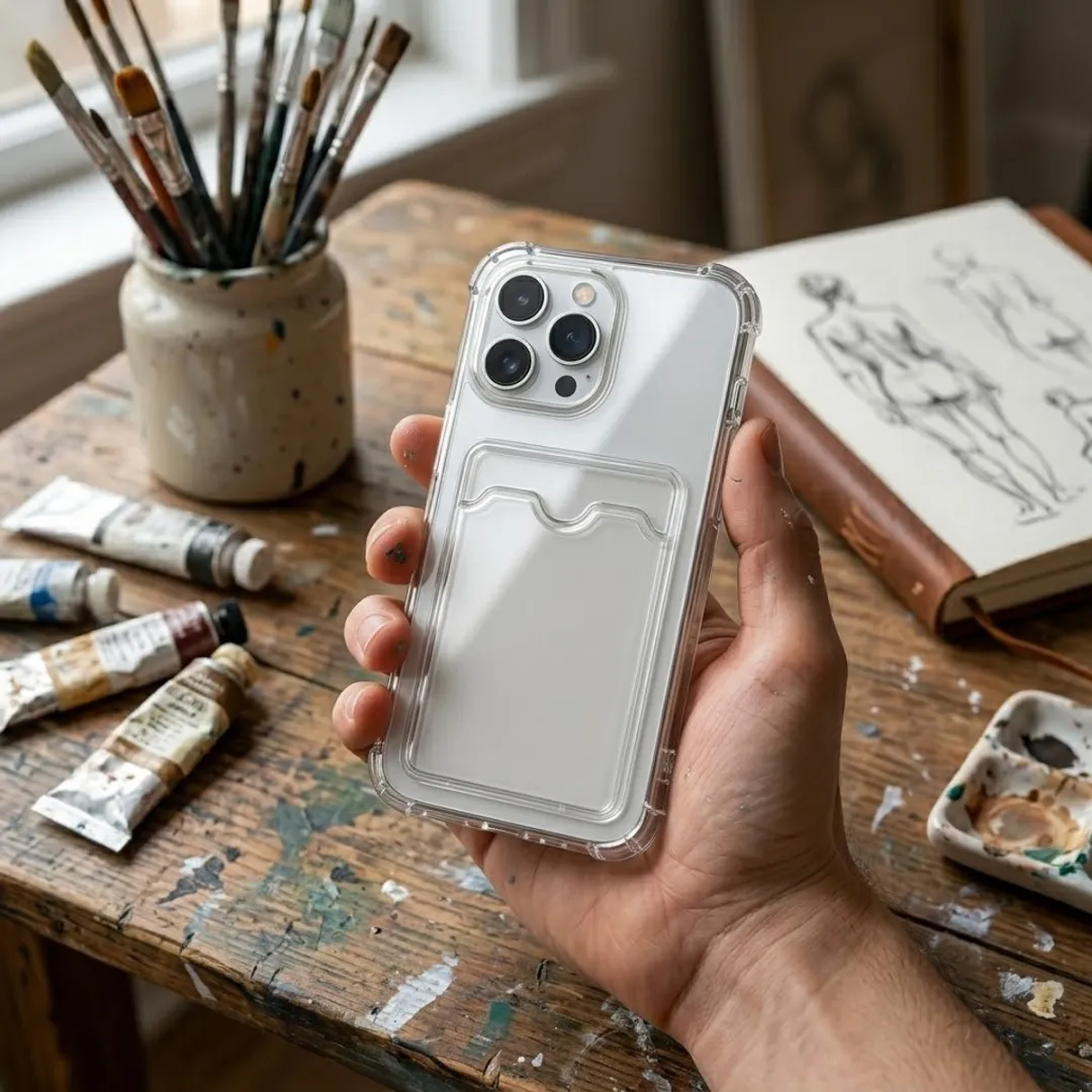 NUVEX iPhone 15 Pro Hoesje Transparant - Schokbestendig