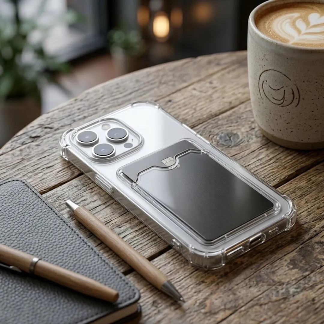 NUVEX iPhone 15 Pro Hoesje Transparant - Schokbestendig