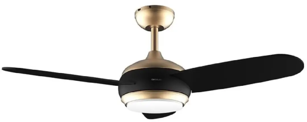Plafondventilator met licht Cecotec EnergySilence Aero 4265 Zwart Gouden 18 W 65