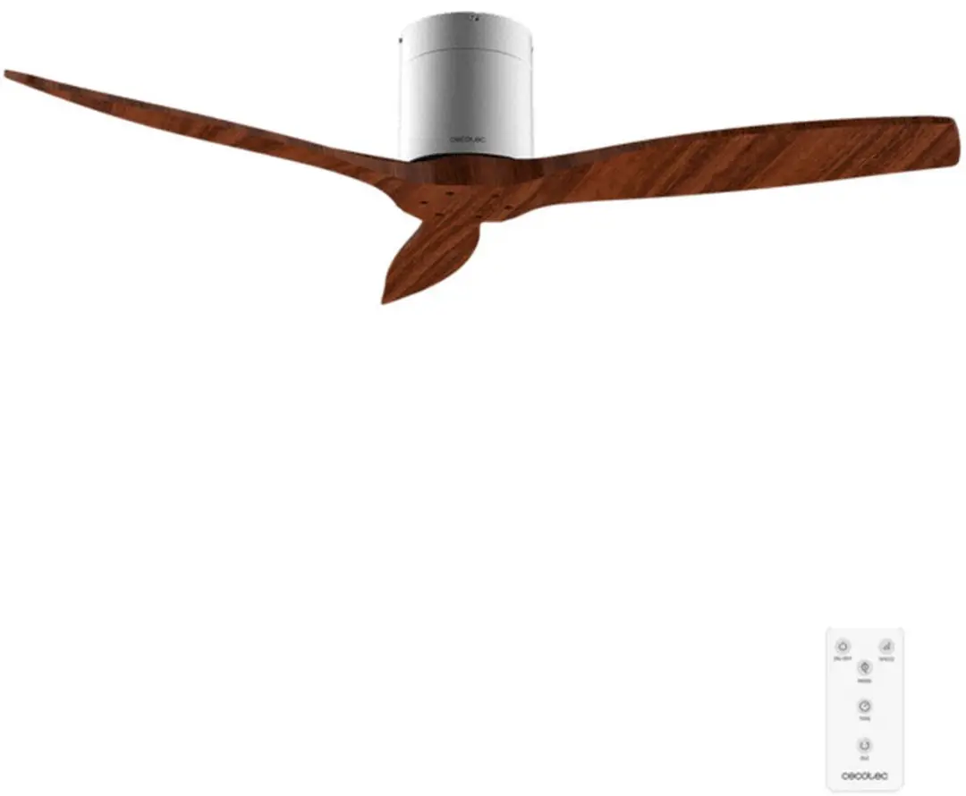 Cecotec Plafondventilator EnergySilence 5400 Classic 40W Ø132cm Zwart Hout 6 Sn