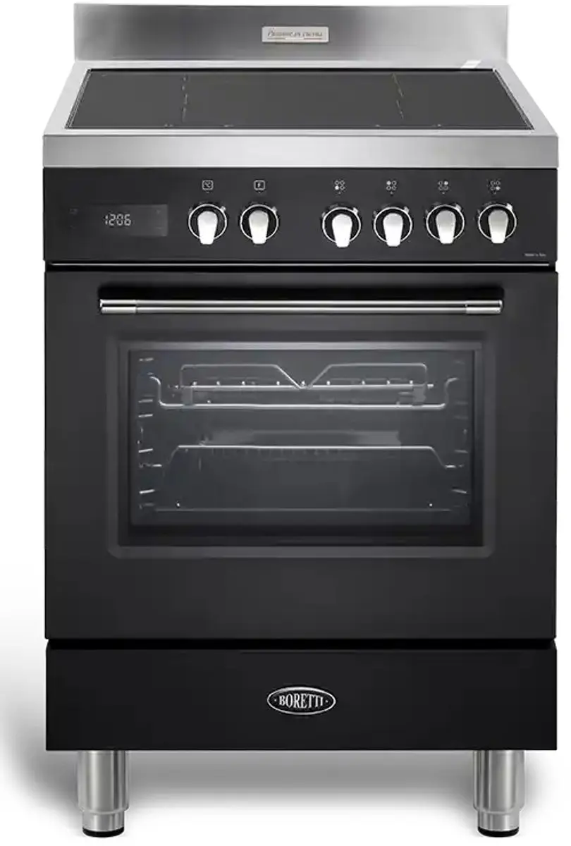 Boretti CFBI604AN fornuis Vrijstaand fornuis Electrisch Inductiekookplaat zones
