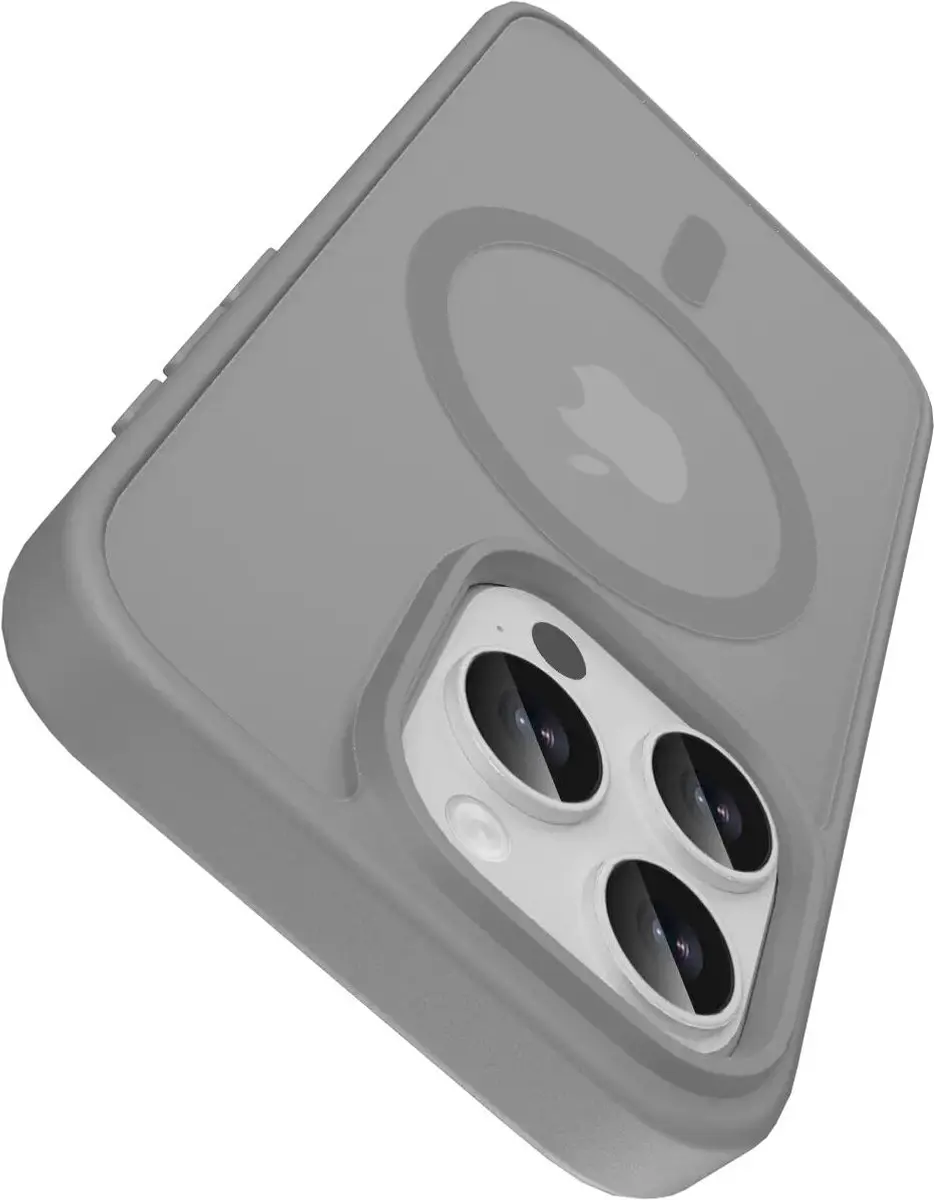 Buddi Frost Hoesje iPhone 16 Pro Max - MagSafe - Mat Grijs - afbeelding 6 van 6