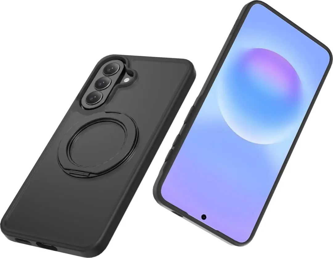 Buddi Frost Hoesje Samsung Galaxy A57 - MagSafe - Mat Zwart - afbeelding 3 van 6