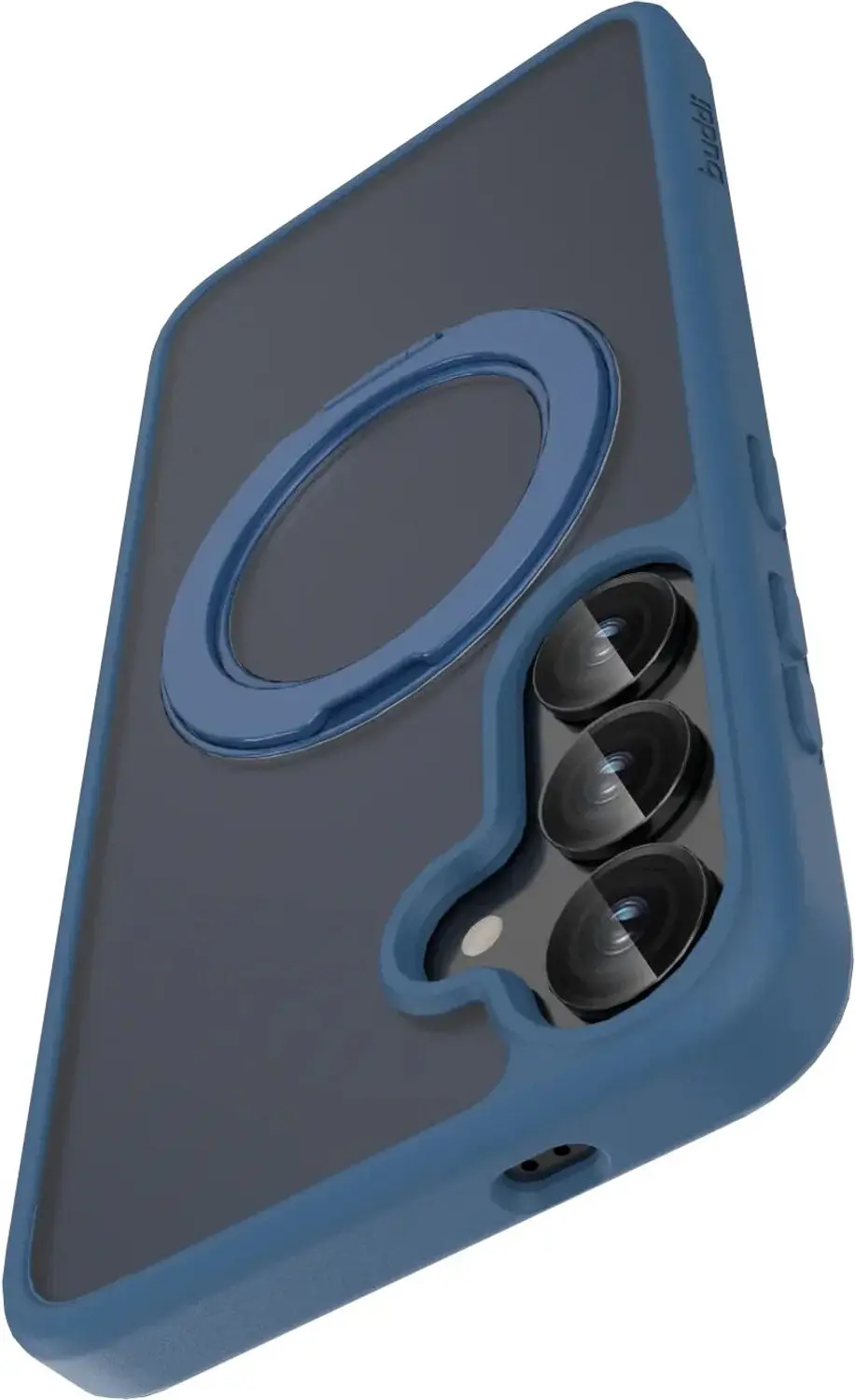 Buddi Frost Hoesje Samsung Galaxy S25 / S24 - Donker Blauw - afbeelding 5 van 6