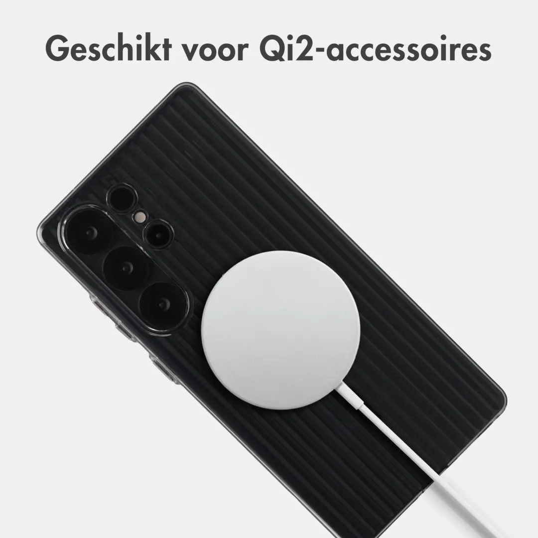 Accezz Lite Hoesje Galaxy S25 Ultra - MagSafe - Zwart - afbeelding 3 van 6