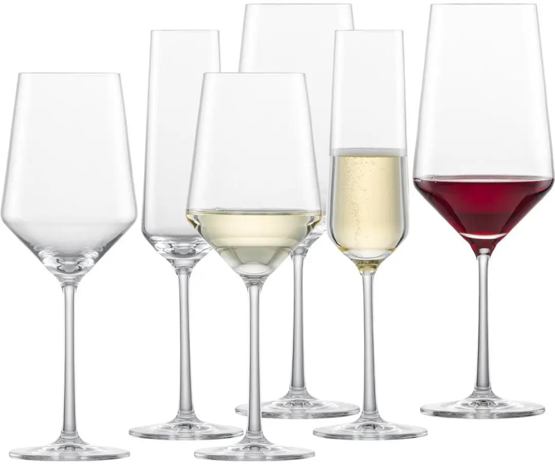 Wein- und Sektgläserset Pure Set van 6