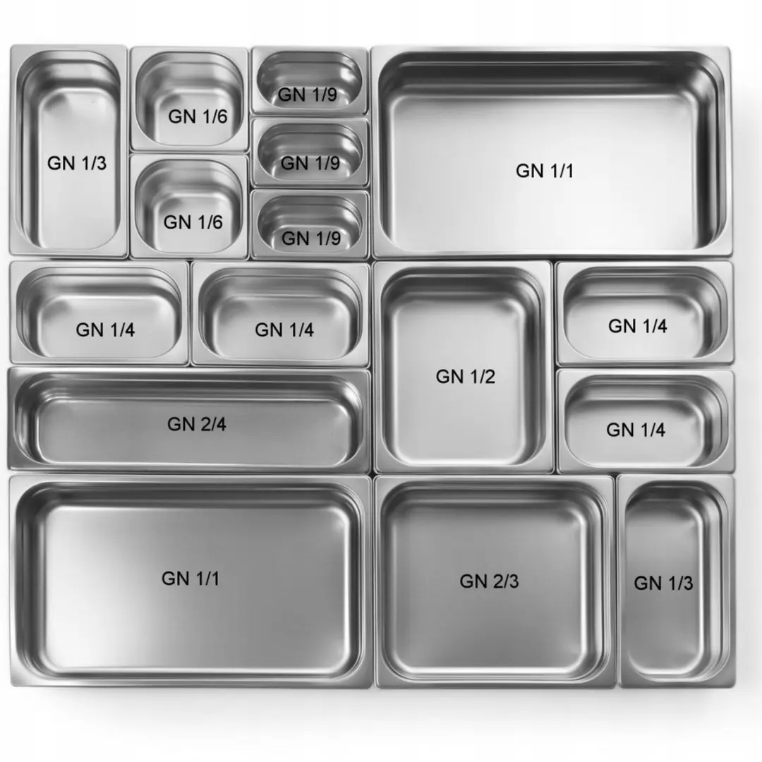 Hendi GN 2/3 RVS Perforatie Bak 3L