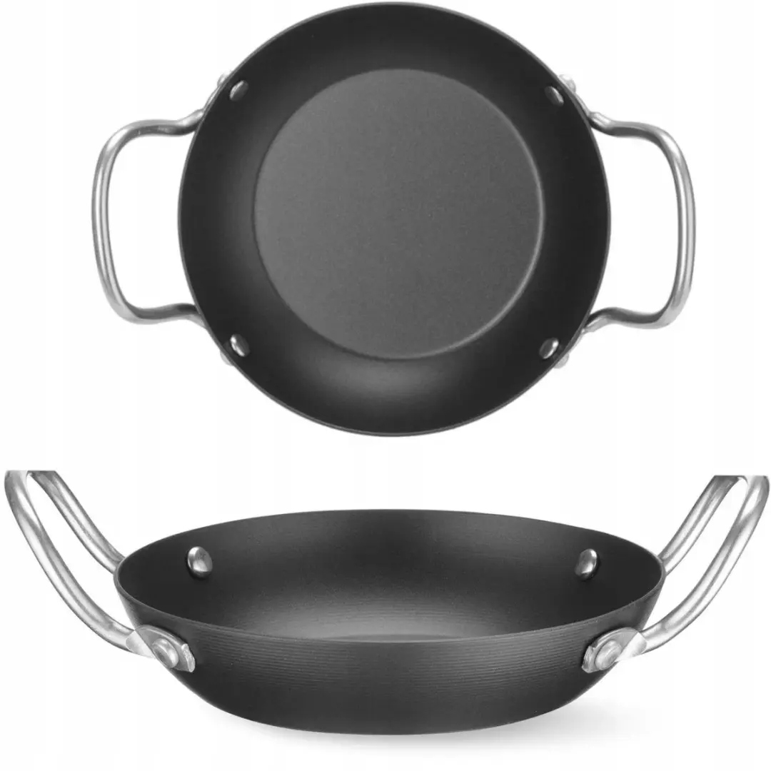 Hendi Serveerpan Koolstofstaal Ø 164 mm