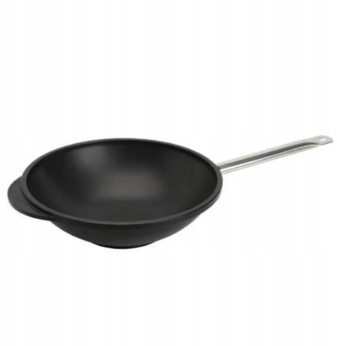 Hendi Wok Pan Aluminium Gietwerk 32cm