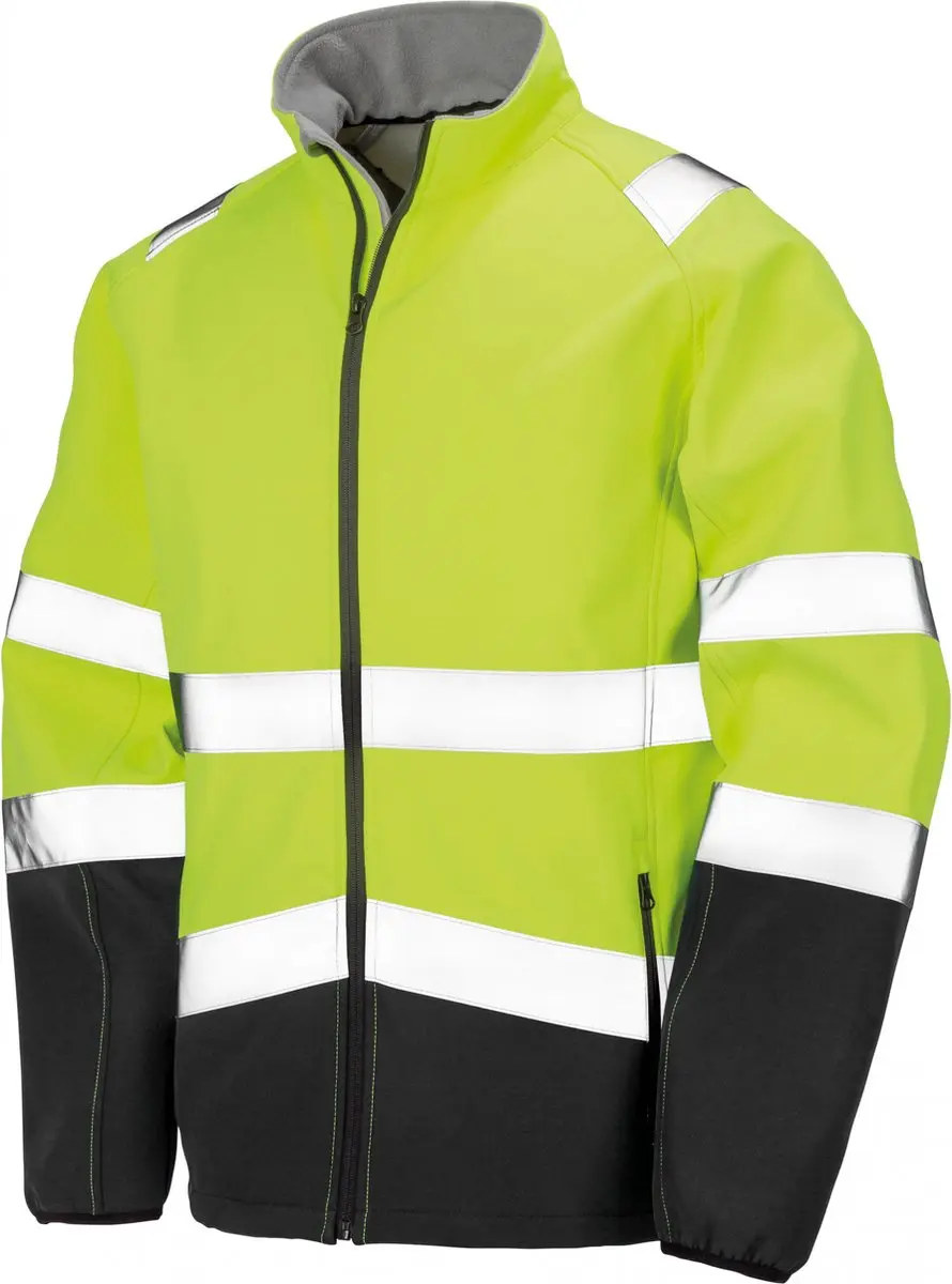 Regatta R450X Softshell Jas - Fluorescent Yellow/Black - XL