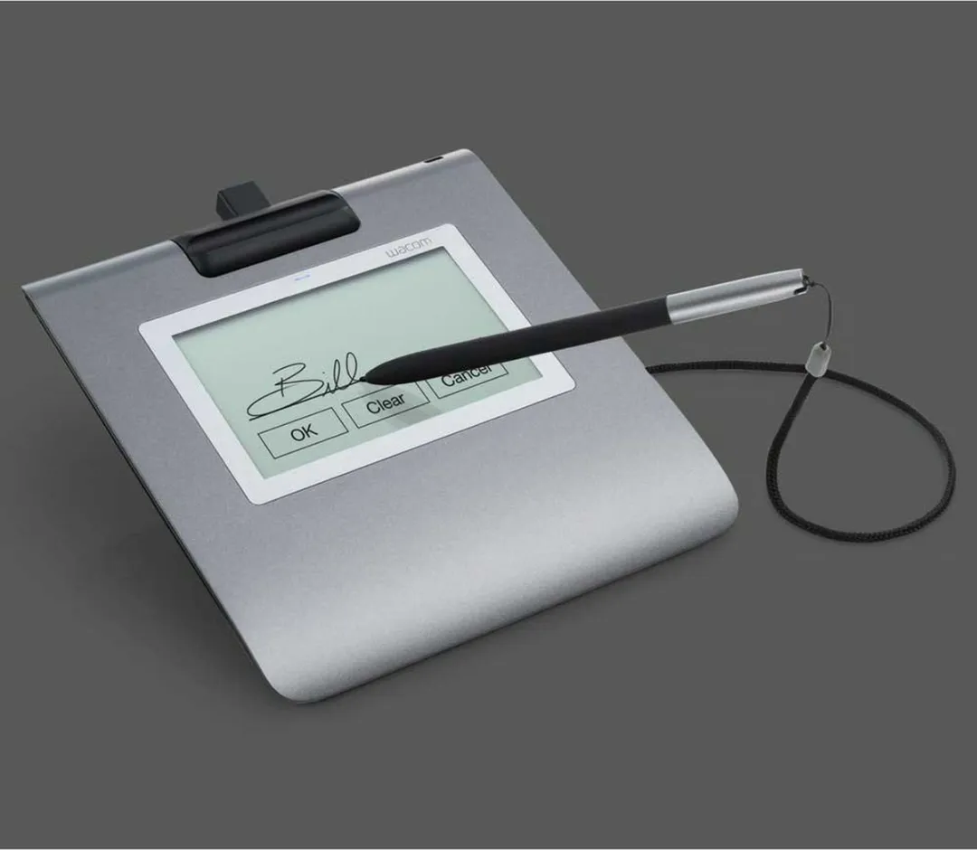 Wacom STU-430 Sign Pro PDF Tekentablet - Zwart/Grijs - afbeelding 6 van 6
