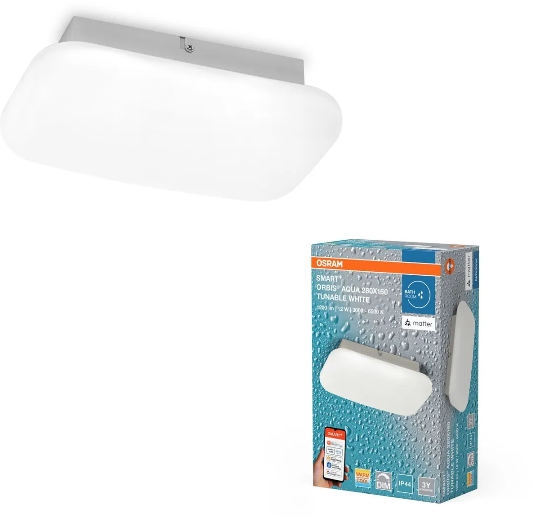 Osram SMART+ Matter Orbis Muurverlichting 280x160mm Wit - 12W 1000lm
