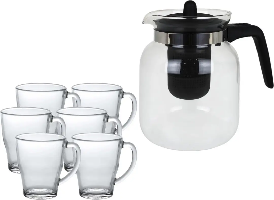 Cosy & Trendy Theepot met filter 1,5 liter