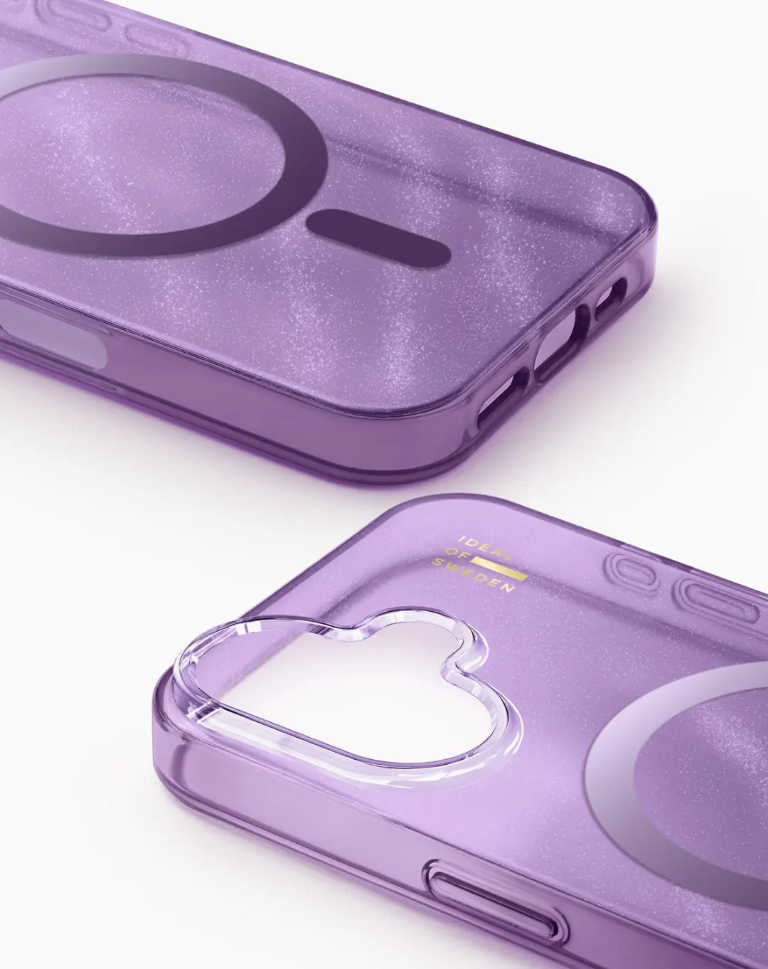 iDeal of Sweden Clear Case MagSafe iPhone 16 - Amethyst - afbeelding 4 van 5