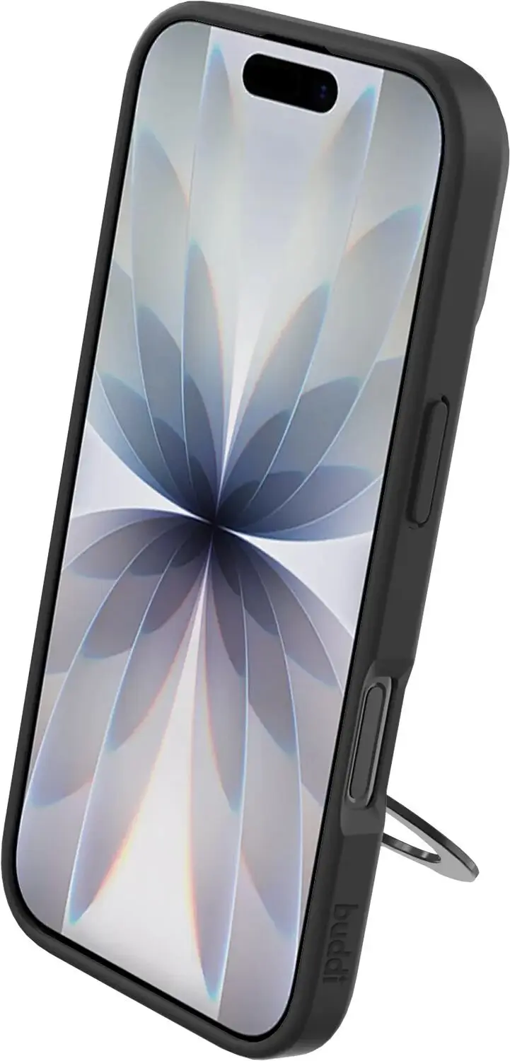 Buddi Frost Hoesje iPhone 17 - MagSafe - Mat Zwart - afbeelding 4 van 6