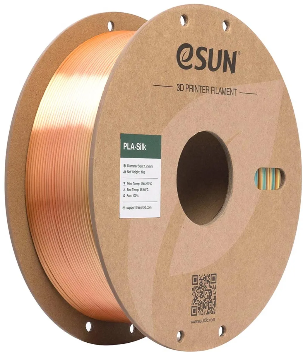 ESUN ePLA-Silk Regenboog Filament 1.75mm - 1kg