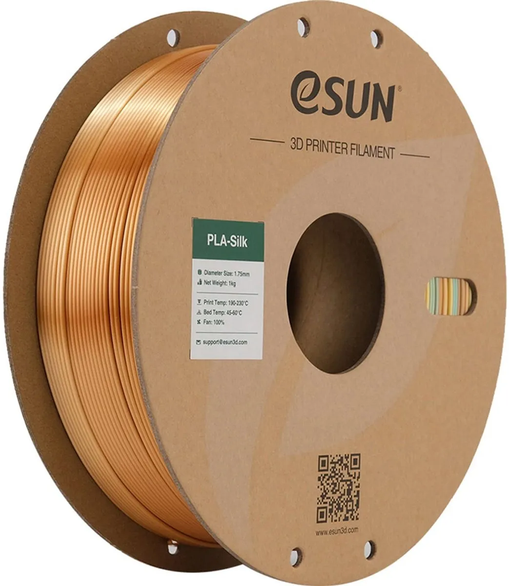 ESUN ePLA-Silk Regenboog Filament 1.75mm
