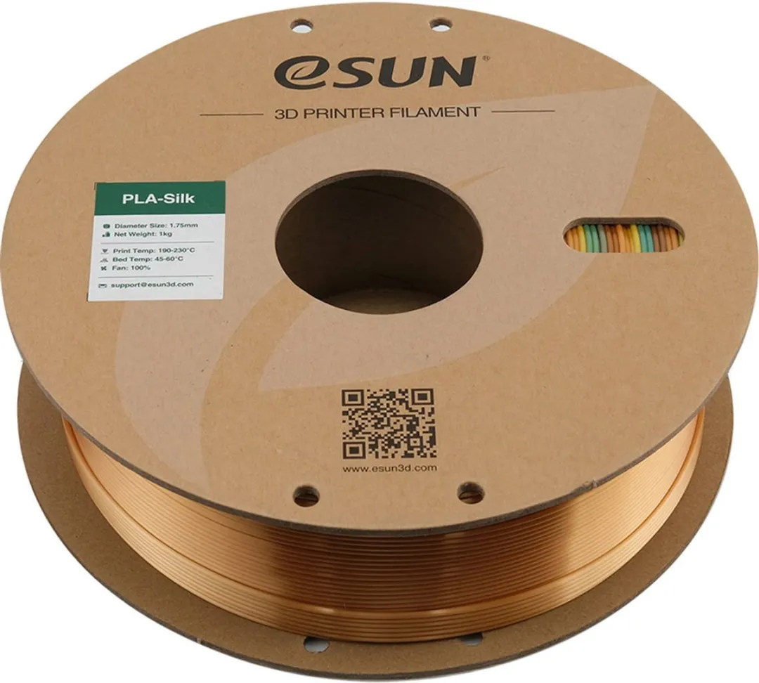 ESUN ePLA-Silk Regenboog Filament 1.75mm - 1kg