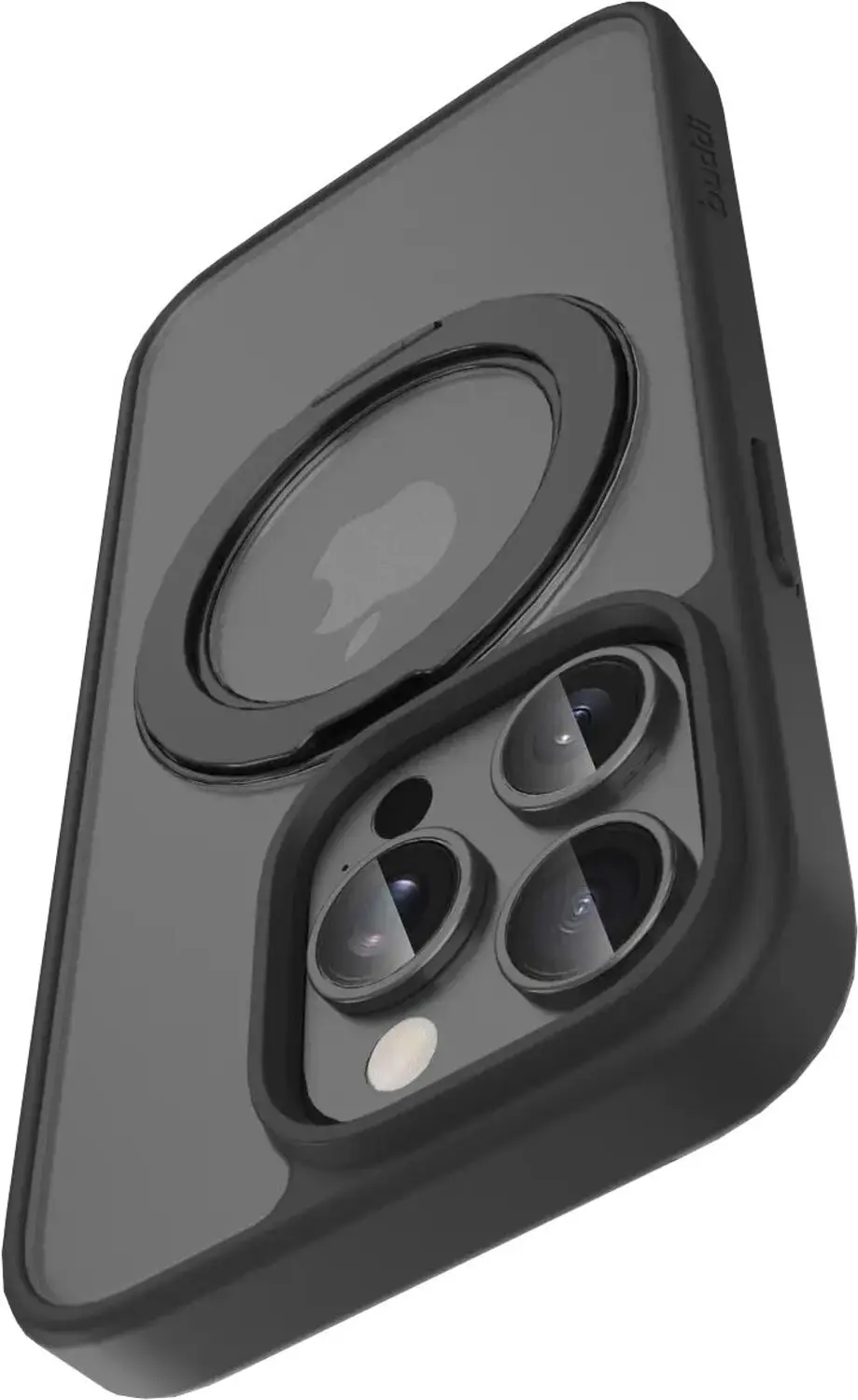 Buddi Frost Hoesje iPhone 15 Pro Max - MagSafe - Mat Zwart - afbeelding 6 van 6