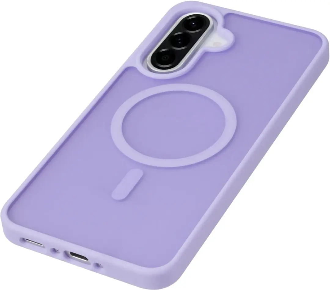 Samsung Galaxy A18 Hybrid Hoesje MagSafe - Paars - afbeelding 4 van 6