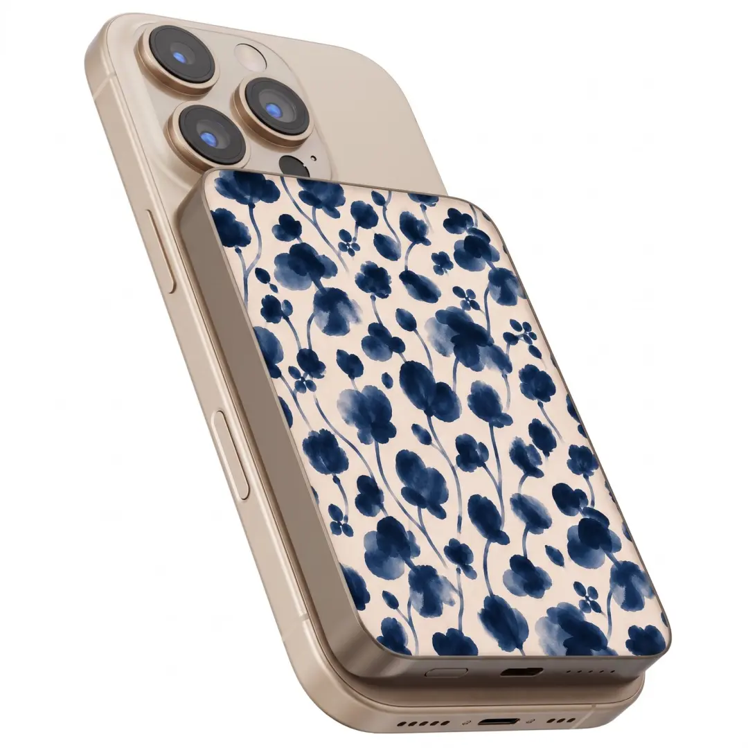 Selencia Vivid Powerbank 5.000 mAh - 15W - Desert Gold - afbeelding 2 van 6