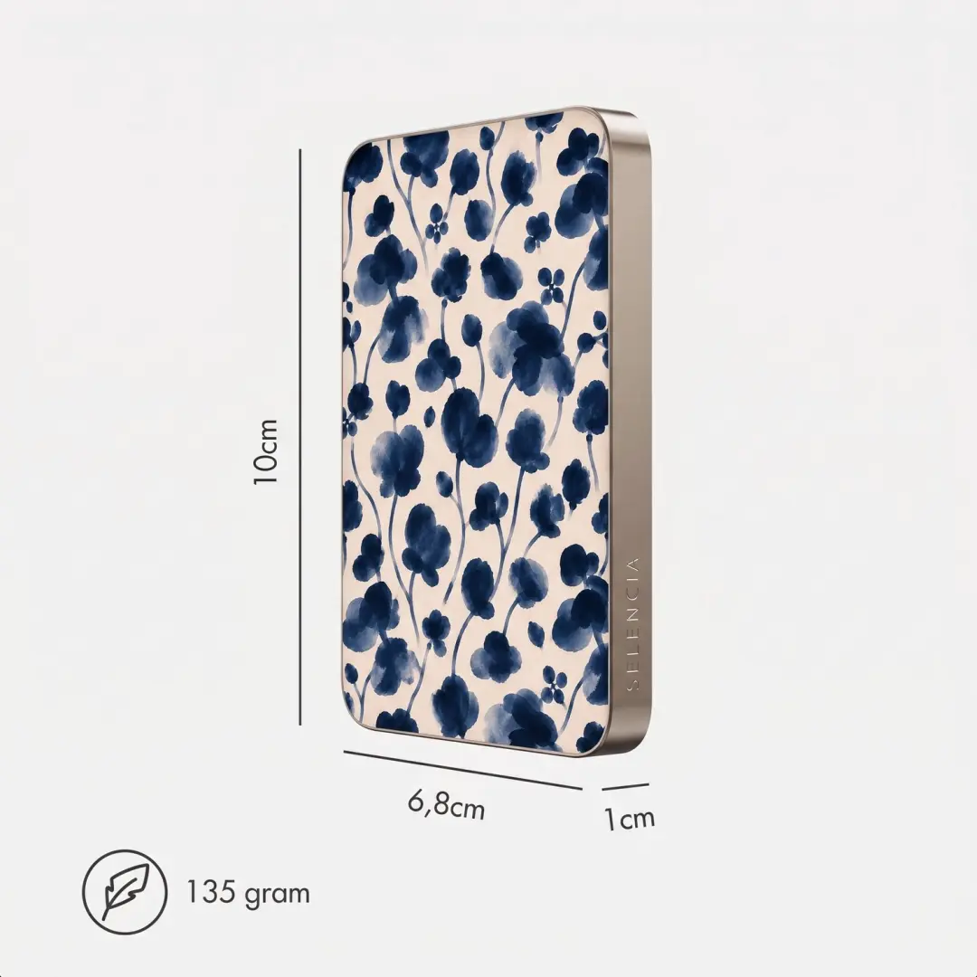 Selencia Vivid Powerbank 5.000 mAh - 15W - Desert Gold - afbeelding 6 van 6