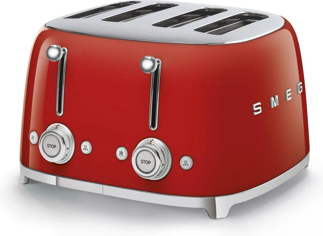 Smeg TSF03RDEU Broodrooster 4x4