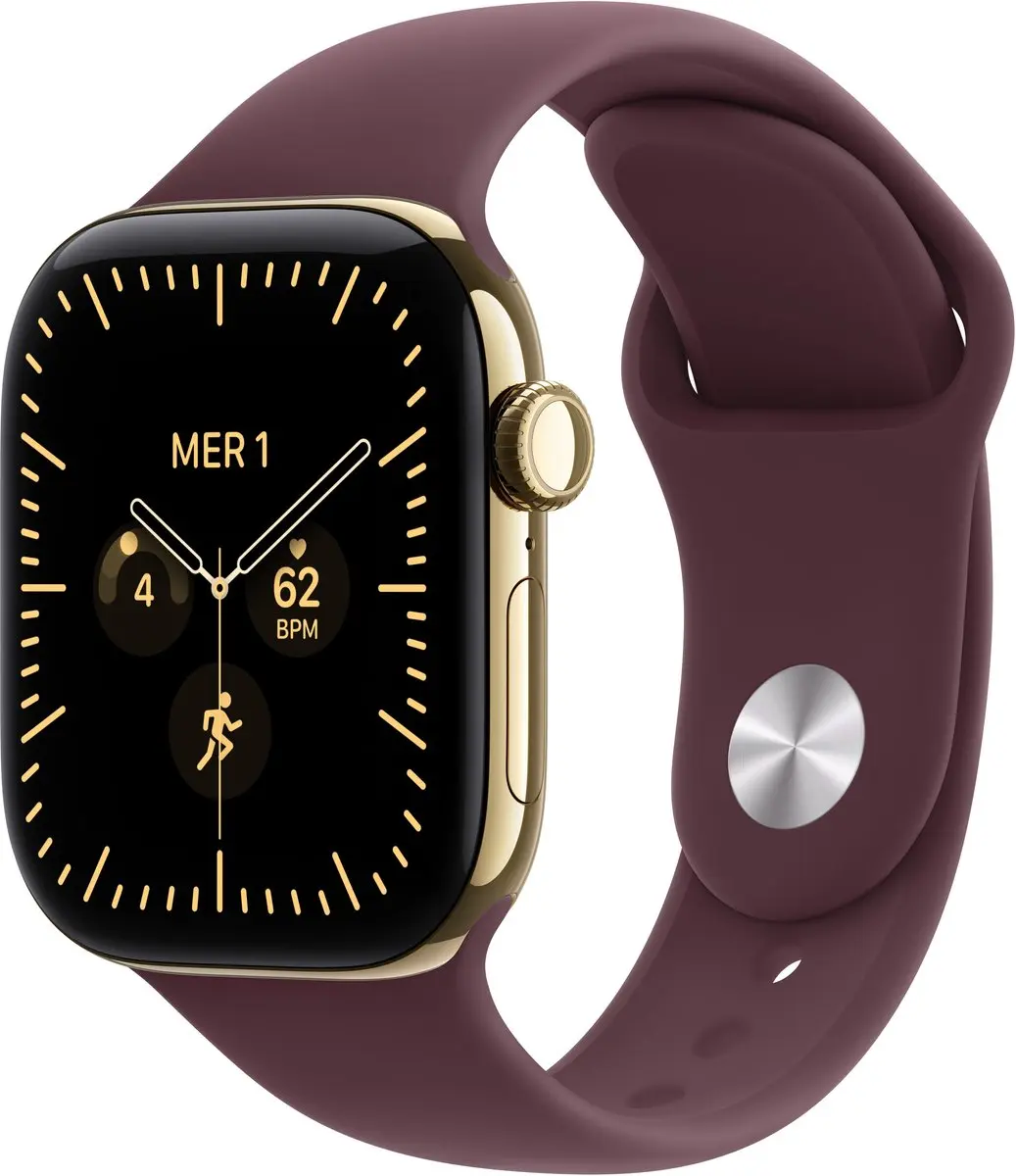 Apple Watch Series 12 42mm Cellular - Titanium Goud - M/L - afbeelding 3 van 3
