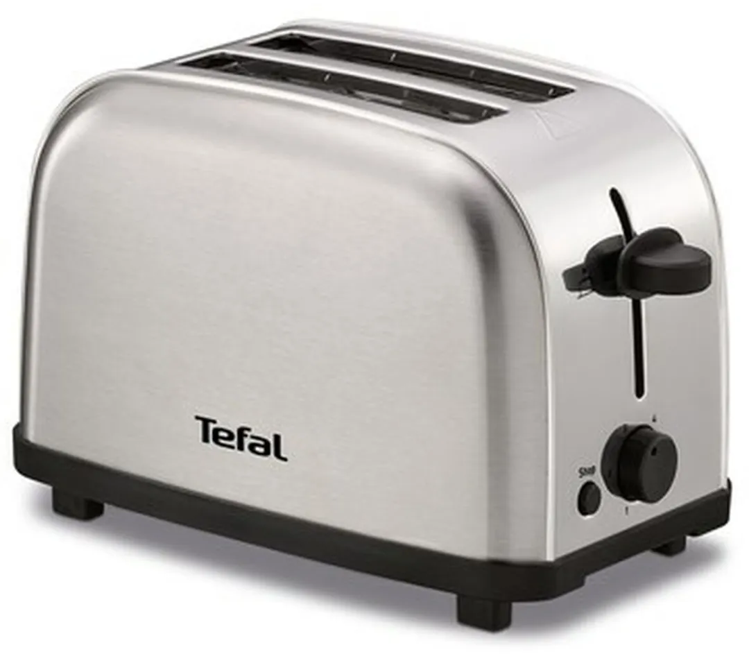 Tefal ULTRA MINI TT330D30 Roestvrijstalen Broodrooster 2 Sneden