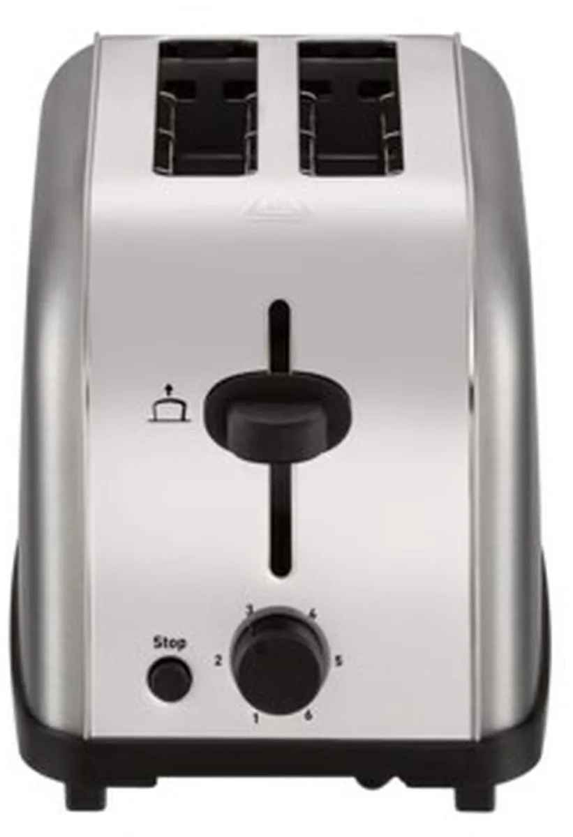 Tefal ULTRA MINI TT330D30 Roestvrijstalen Broodrooster 2 Sneden