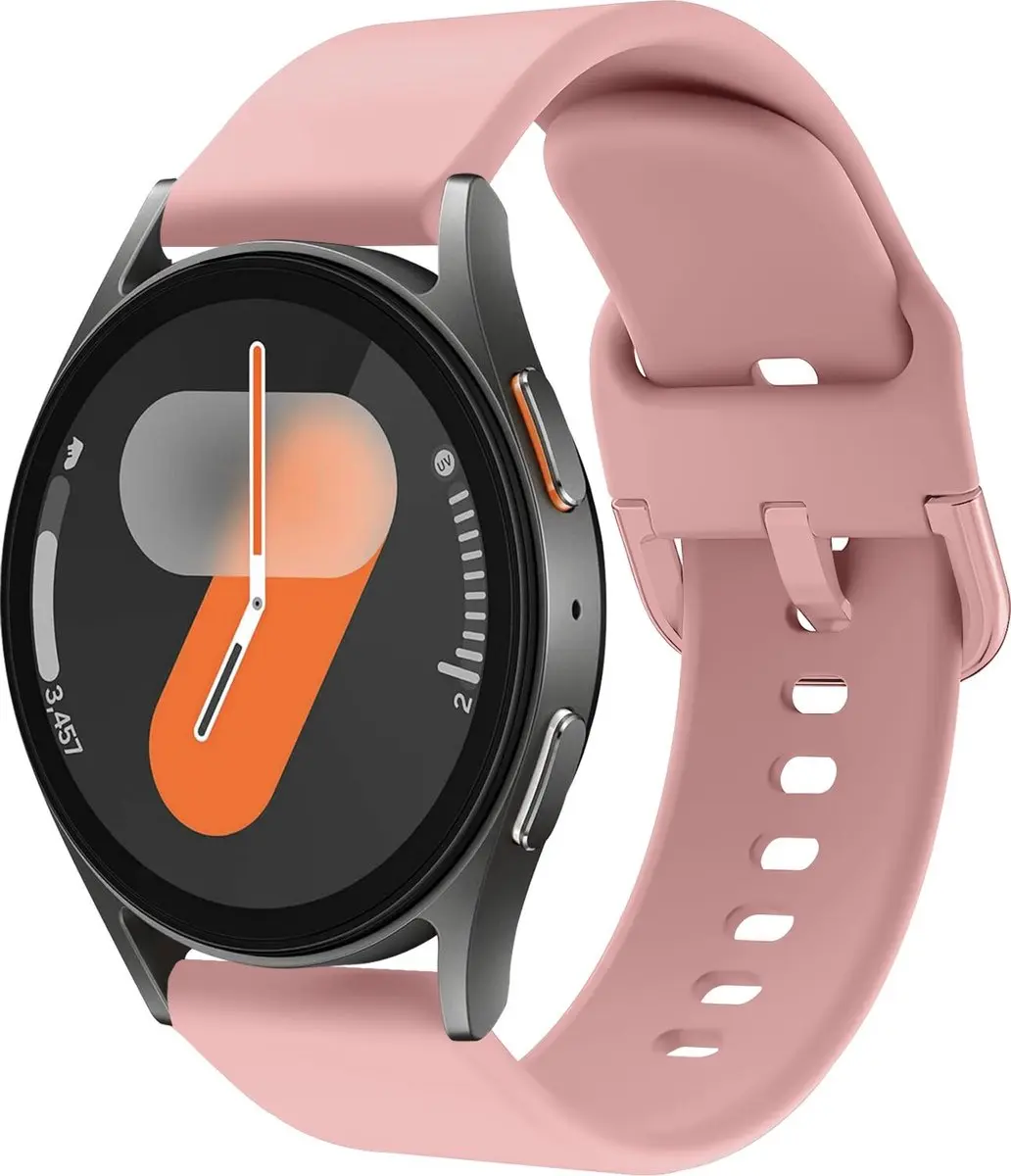 SBG Universeel Smartwatch Bandje 20MM Siliconen Licht Roze