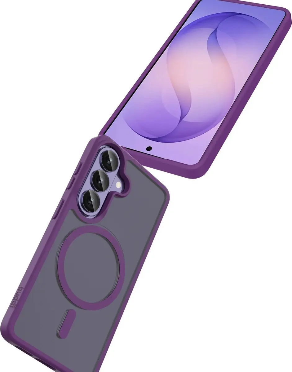 Buddi Frost Hoesje Samsung Galaxy S26 - MagSafe - Paars - afbeelding 4 van 6