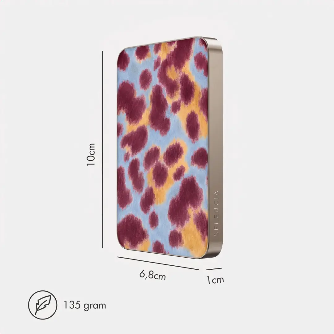 Selencia Vivid Powerbank 5.000 mAh - Rebel Crush - afbeelding 4 van 6