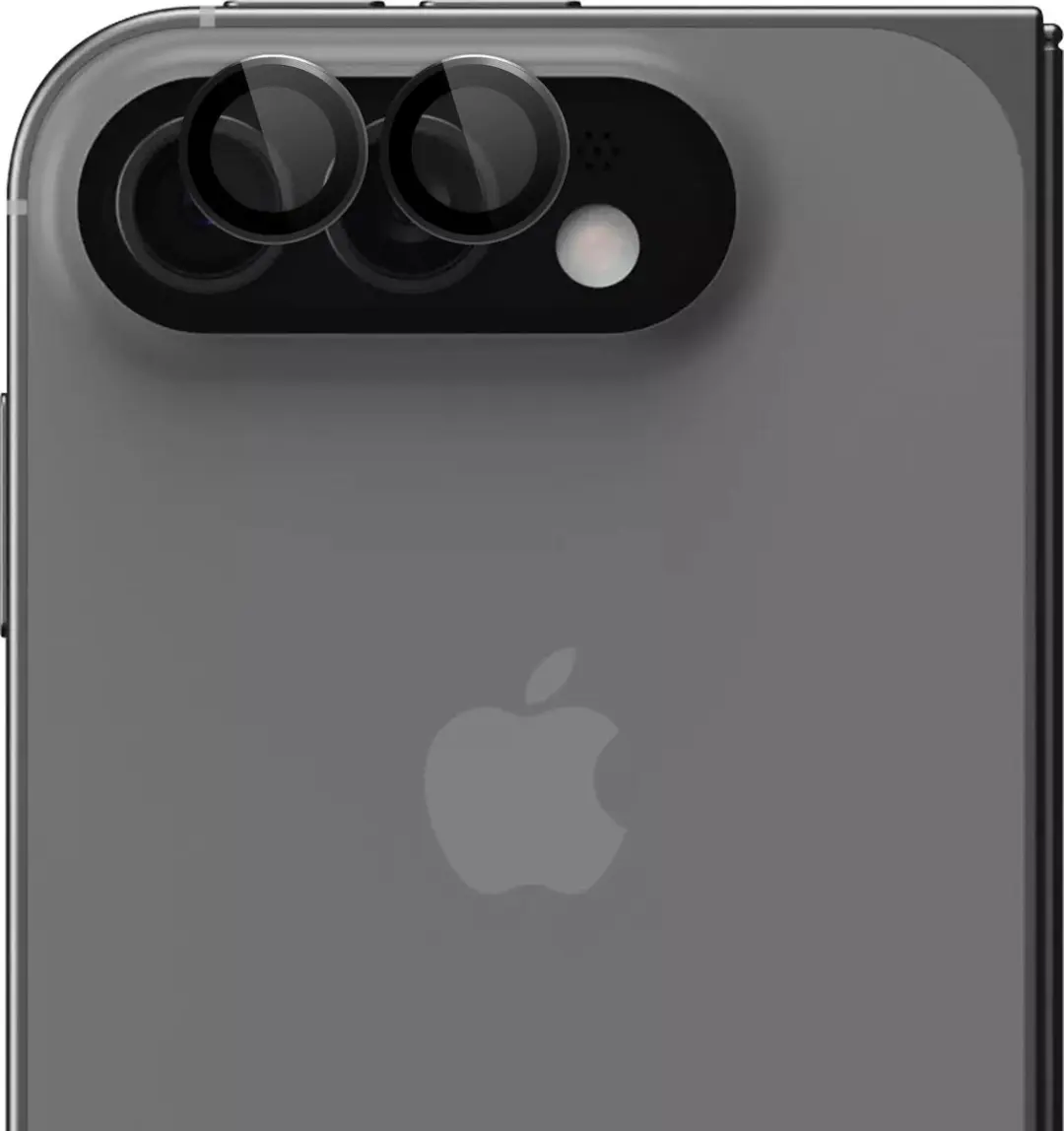 Rosso Camera Frame Protector voor Apple iPhone Duo - Zwart - afbeelding 6 van 6