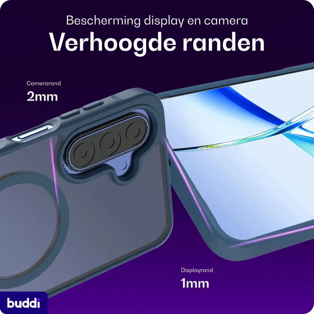 Buddi Frost Hoesje Galaxy A17/A26/A16 - Donker Blauw - afbeelding 6 van 6