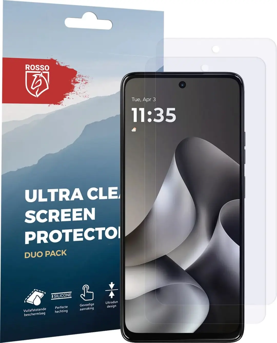 Rosso Motorola G47 Screenprotector TPU