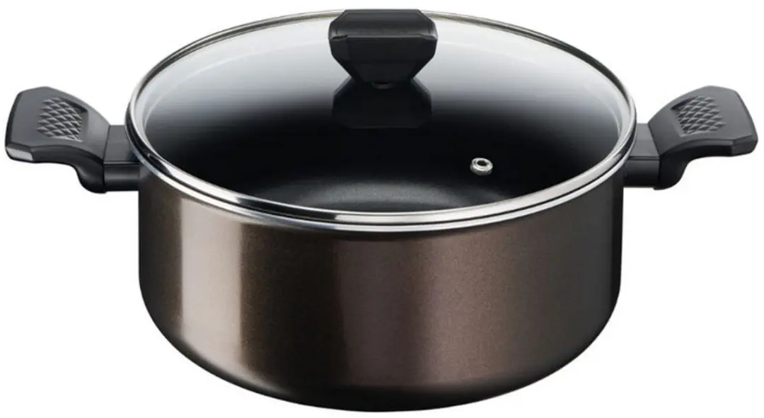 Tefal B5544602 Pan + Steelpan 24cm - Zwart - afbeelding 6 van 6