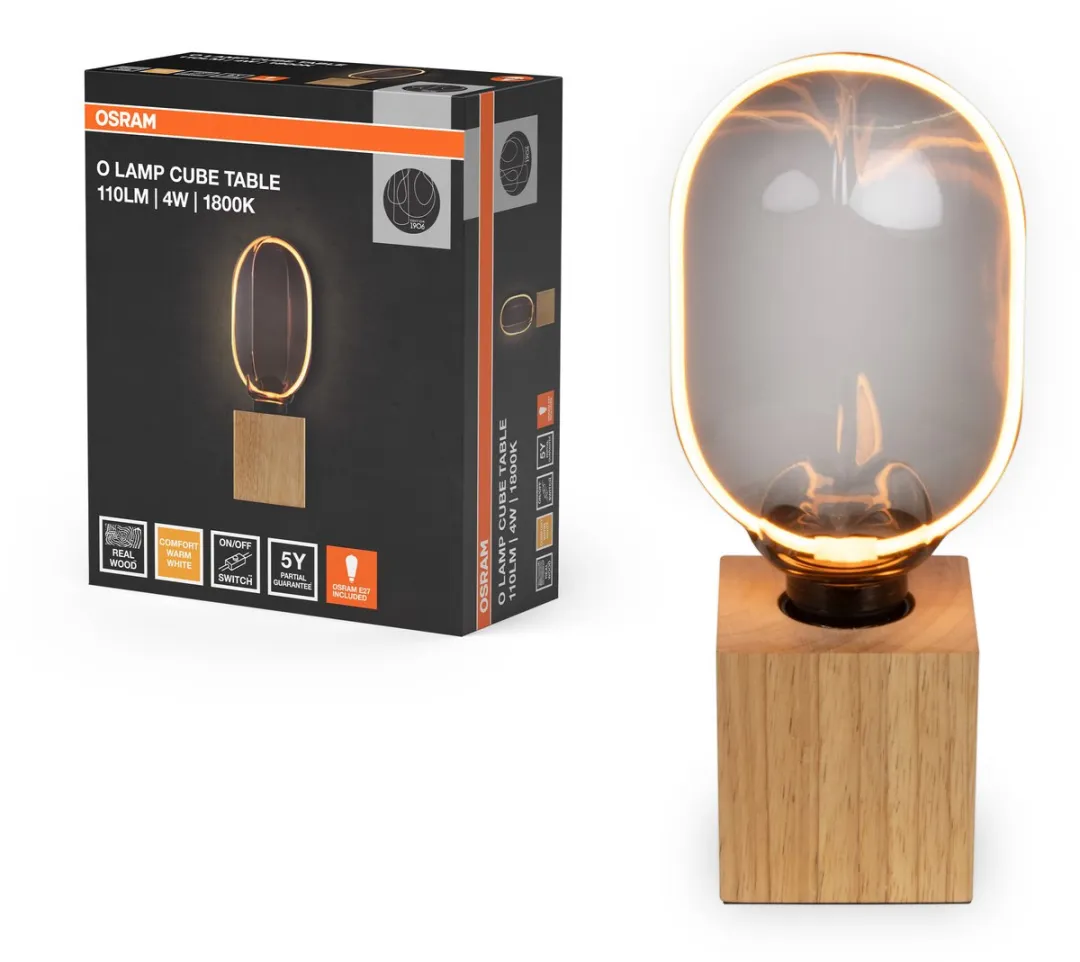 Osram Vintage 1906 Table Luminaire O Lamp 4W E27 - Warm wit