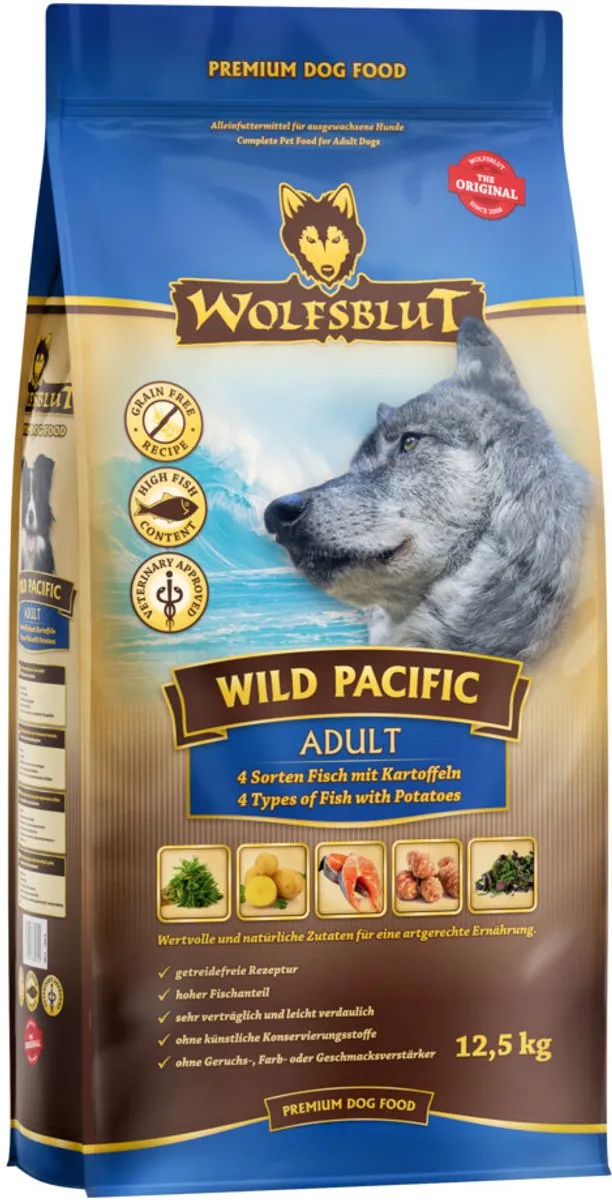 Wolfsblut Wild Pacific Adult 12,5 kg