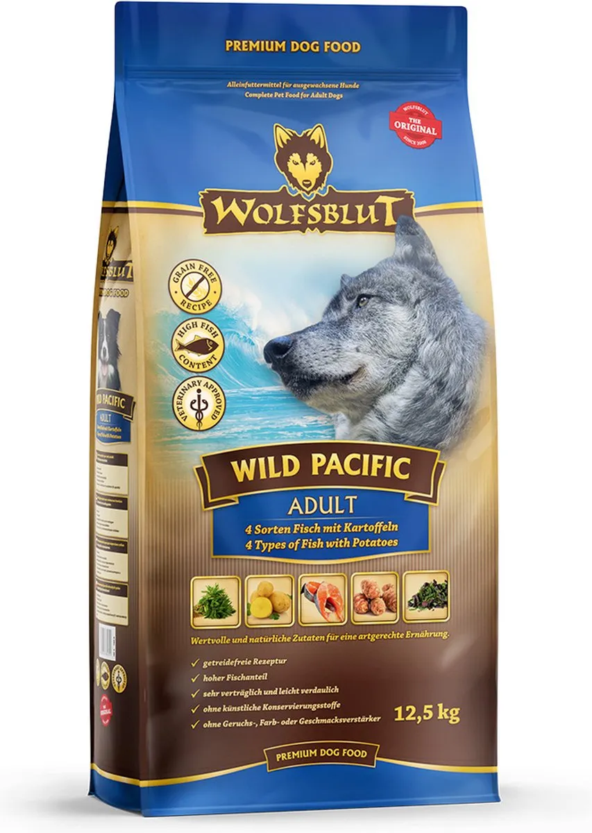 Wolfsblut Wild Pacific Adult 12,5 kg