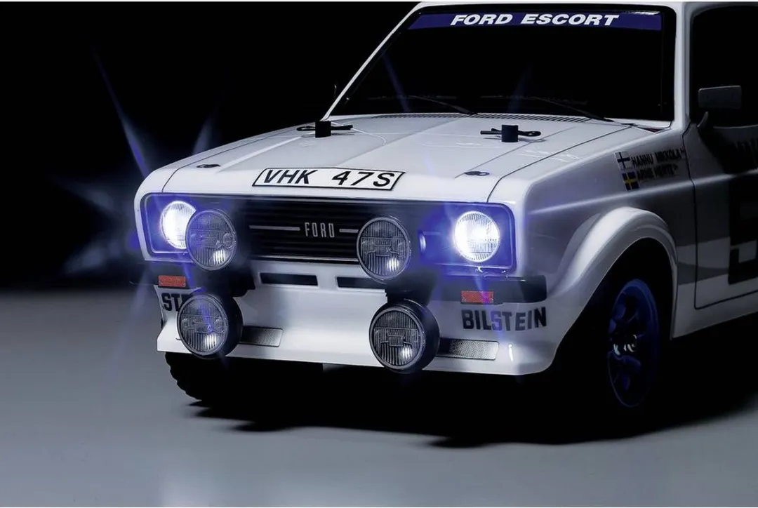 Tamiya 58687 RC Ford Escort MkII Bouwpakket - 1:10 - Kleurloos