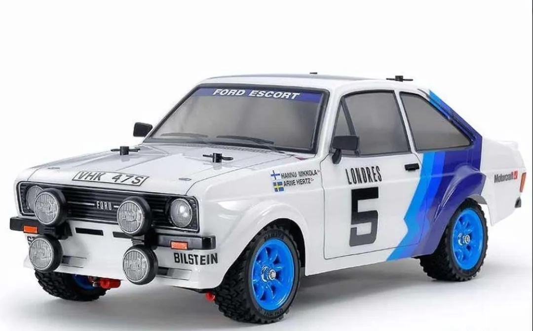 Tamiya 58687 RC Ford Escort MkII Bouwpakket - 1:10 - Kleurloos
